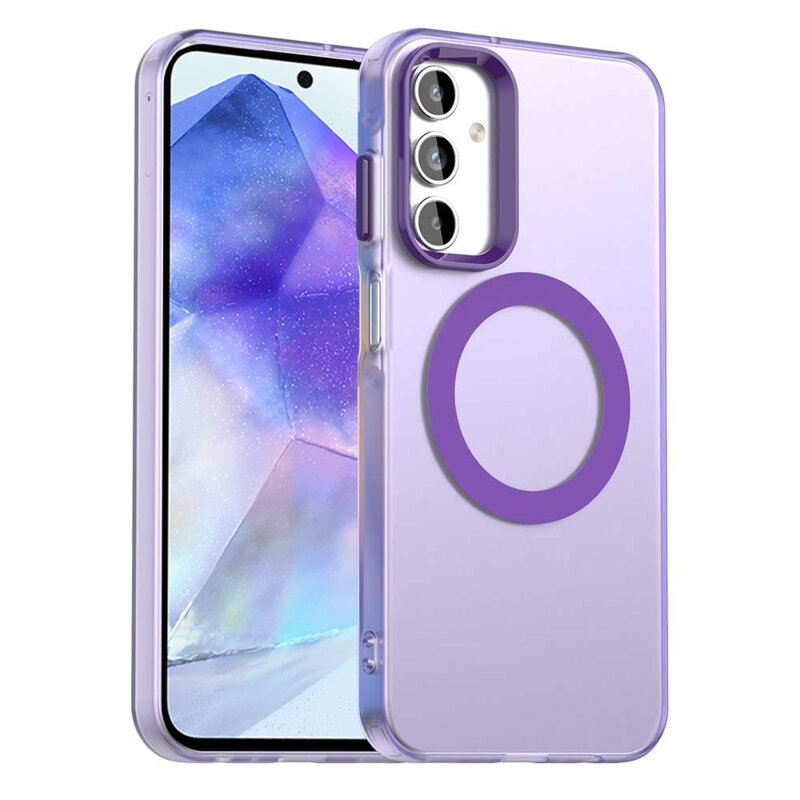 Husa Samsung Galaxy A55 5G Techsuit CandyCase MagSafe, mov