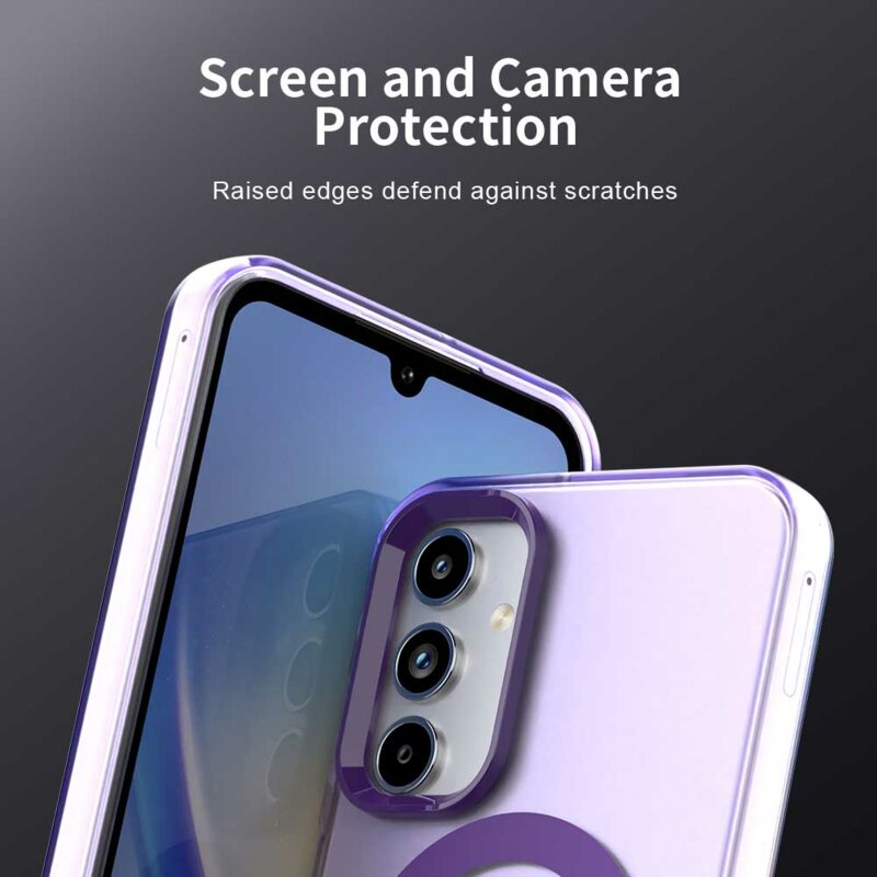 Husa Samsung Galaxy A55 5G Techsuit CandyCase MagSafe, mov