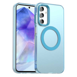 Husa Samsung Galaxy A55 5G Techsuit CandyCase MagSafe, albastru