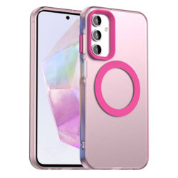 Husa Samsung Galaxy A35 5G Techsuit CandyCase MagSafe, roz