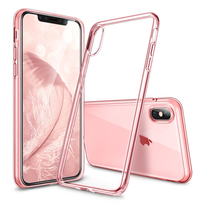 Husa iPhone 10, iPhone 10 ESR Zero Series - Pink