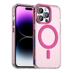 Husa iPhone 14 Pro Max Techsuit CandyCase MagSafe, roz