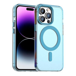 Husa iPhone 14 Pro Max Techsuit CandyCase MagSafe, albastru