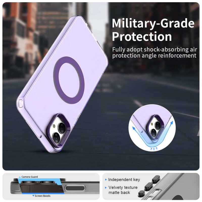 Husa Samsung Galaxy A05 Techsuit CandyCase MagSafe, mov