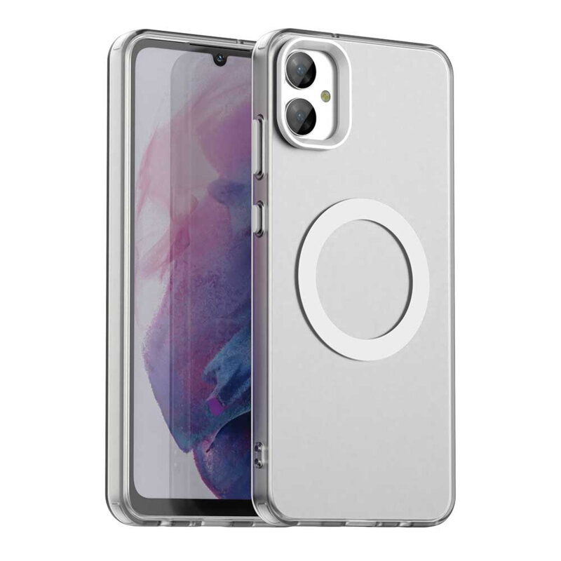 Husa Samsung Galaxy A05 Techsuit CandyCase MagSafe, alb