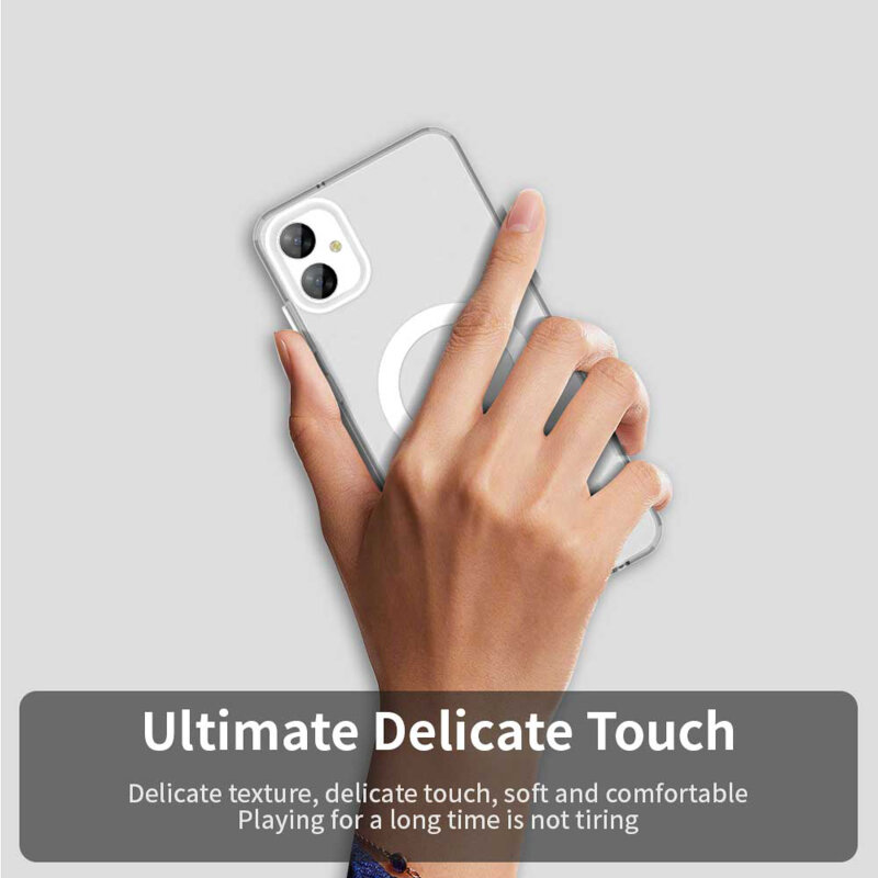 Husa Samsung Galaxy A05 Techsuit CandyCase MagSafe, alb