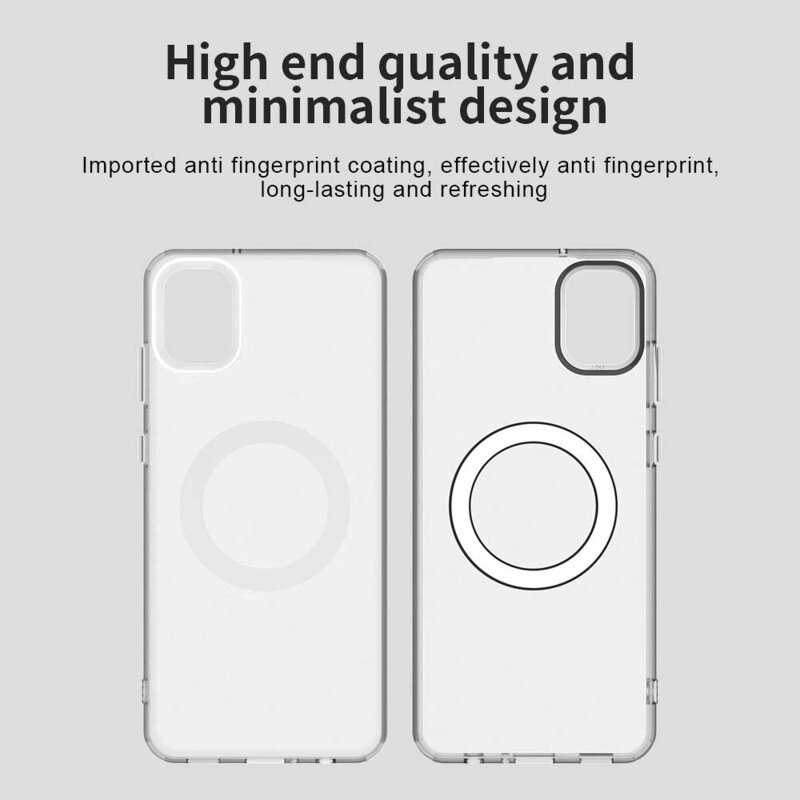 Husa Samsung Galaxy A05 Techsuit CandyCase MagSafe, alb