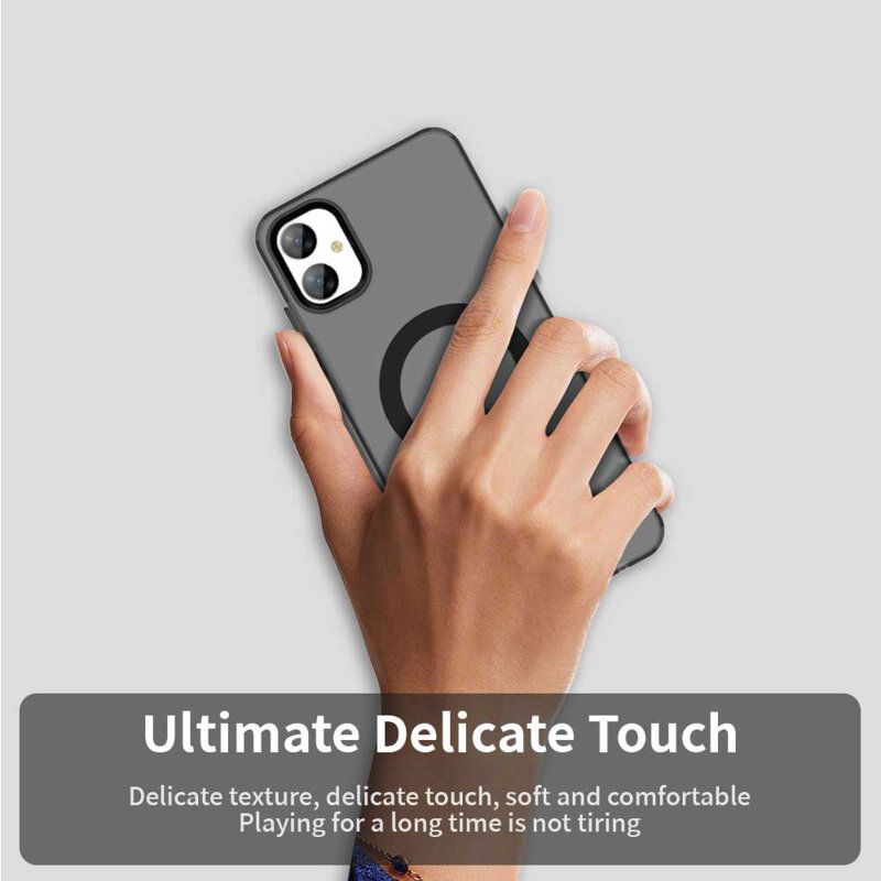 Husa Samsung Galaxy A05 Techsuit CandyCase MagSafe, negru