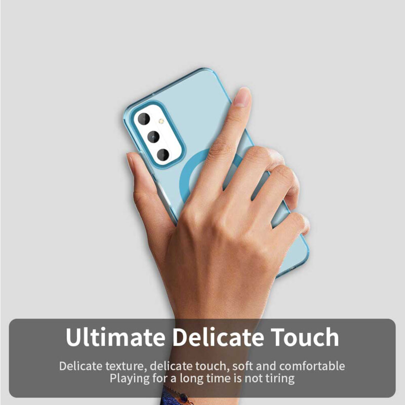 Husa Samsung Galaxy A05s Techsuit CandyCase MagSafe, albastru
