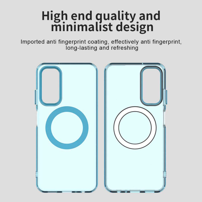 Husa Samsung Galaxy A05s Techsuit CandyCase MagSafe, albastru