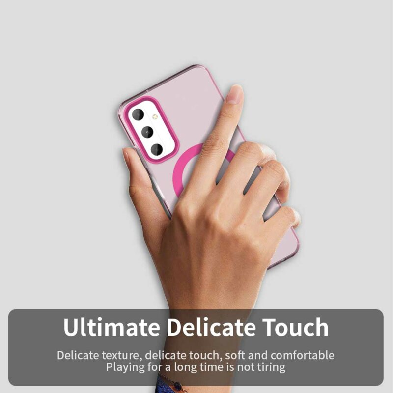 Husa Samsung Galaxy A05s Techsuit CandyCase MagSafe, roz