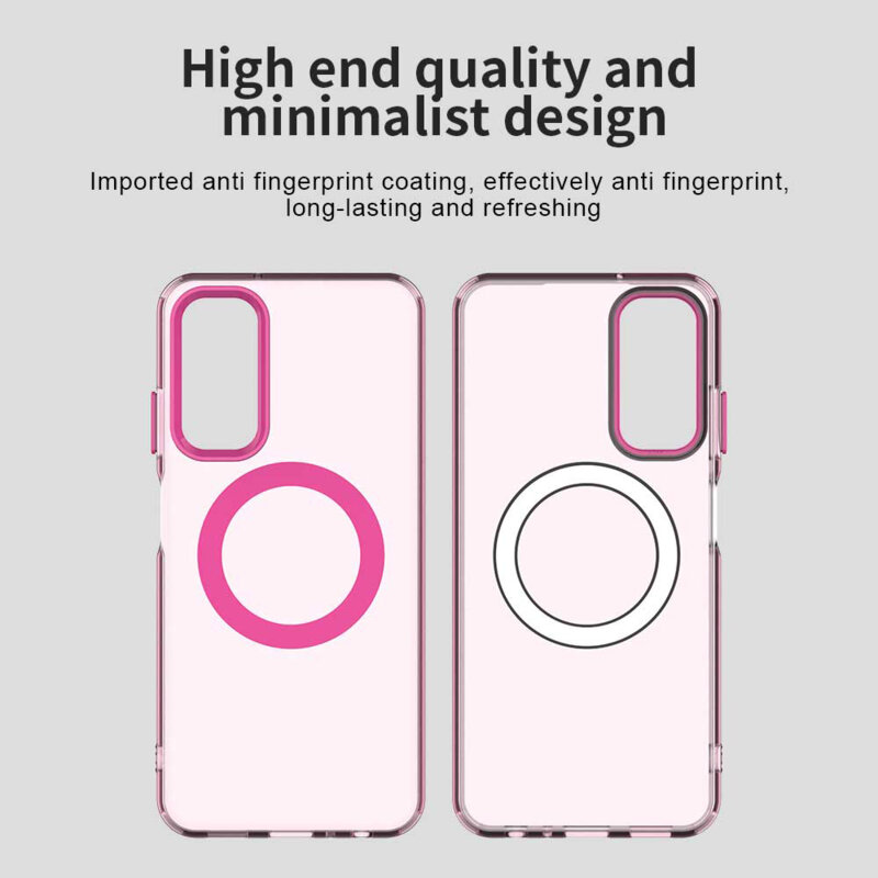 Husa Samsung Galaxy A05s Techsuit CandyCase MagSafe, roz