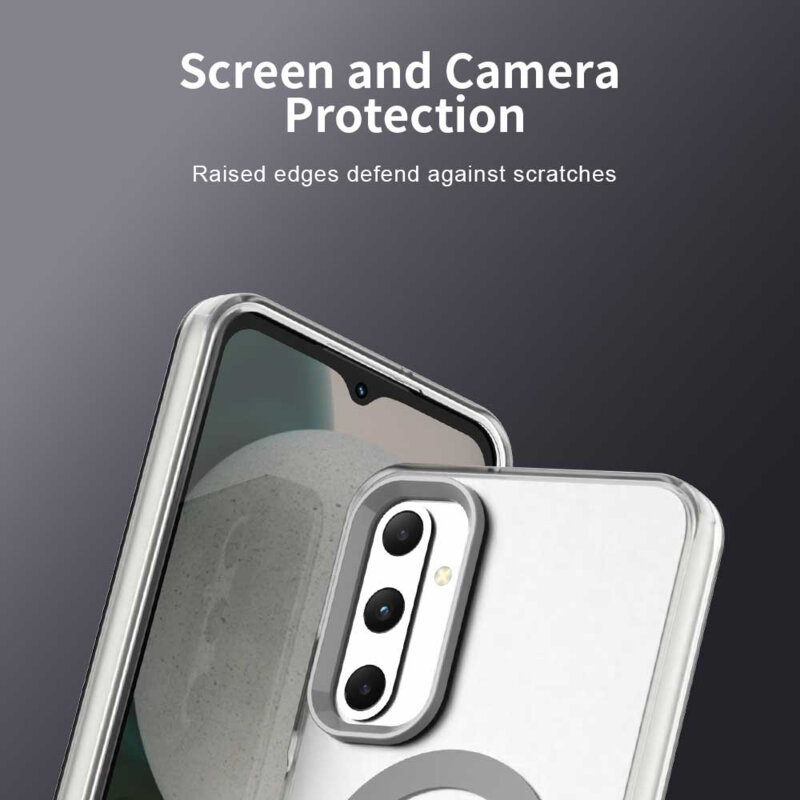 Husa Samsung Galaxy A05s Techsuit CandyCase MagSafe, alb