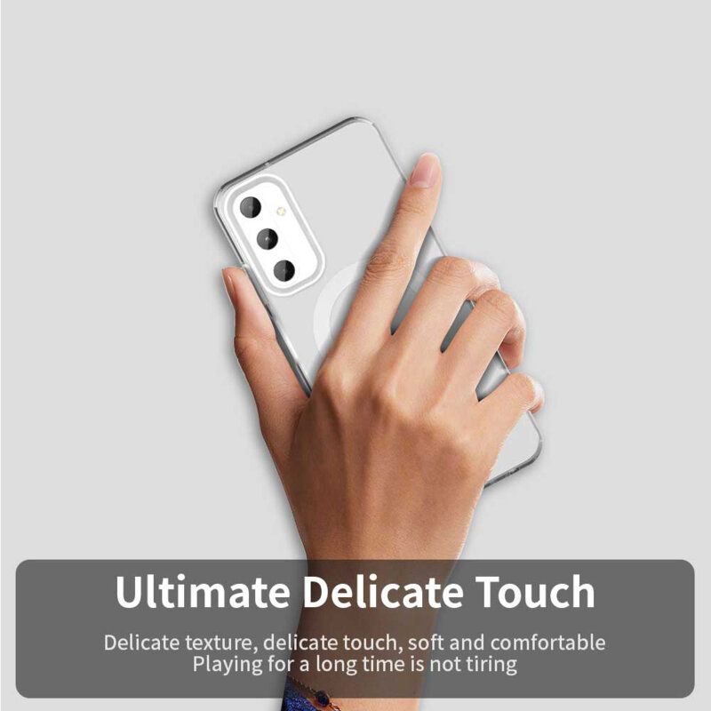 Husa Samsung Galaxy A05s Techsuit CandyCase MagSafe, alb