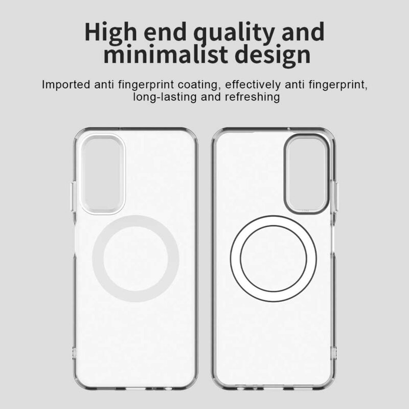 Husa Samsung Galaxy A05s Techsuit CandyCase MagSafe, alb