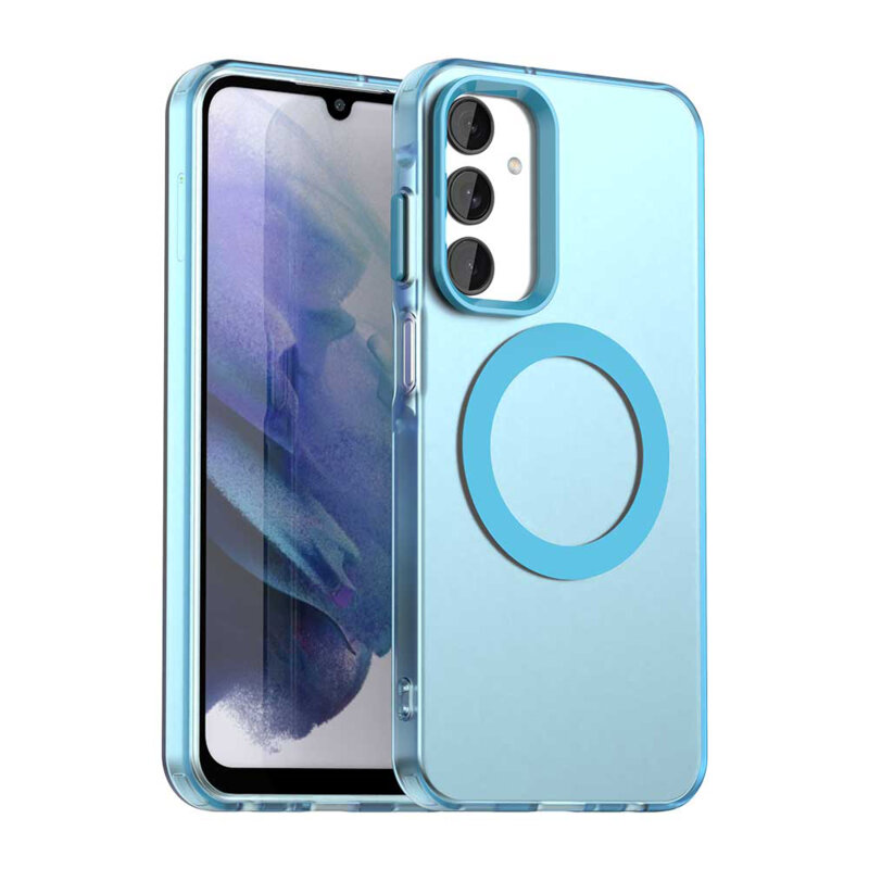 Husa Samsung Galaxy A25 5G Techsuit CandyCase MagSafe, albastru