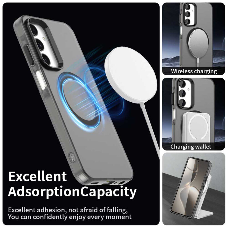 Husa Samsung Galaxy A25 5G Techsuit CandyCase MagSafe, negru
