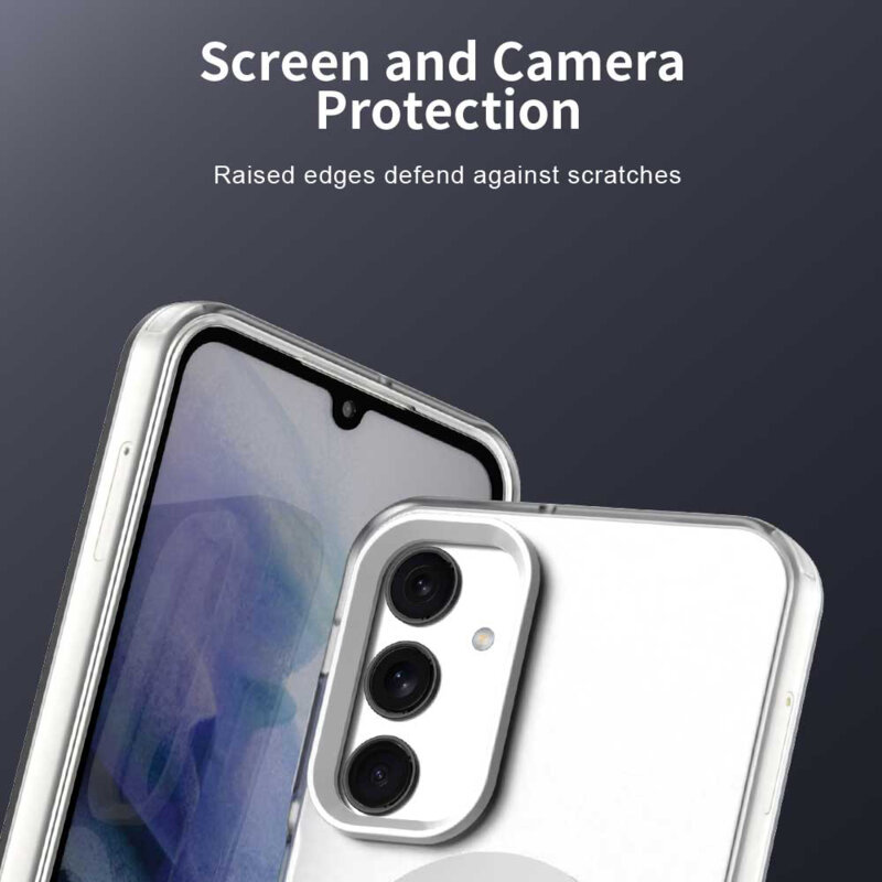 Husa Samsung Galaxy A25 5G Techsuit CandyCase MagSafe, alb