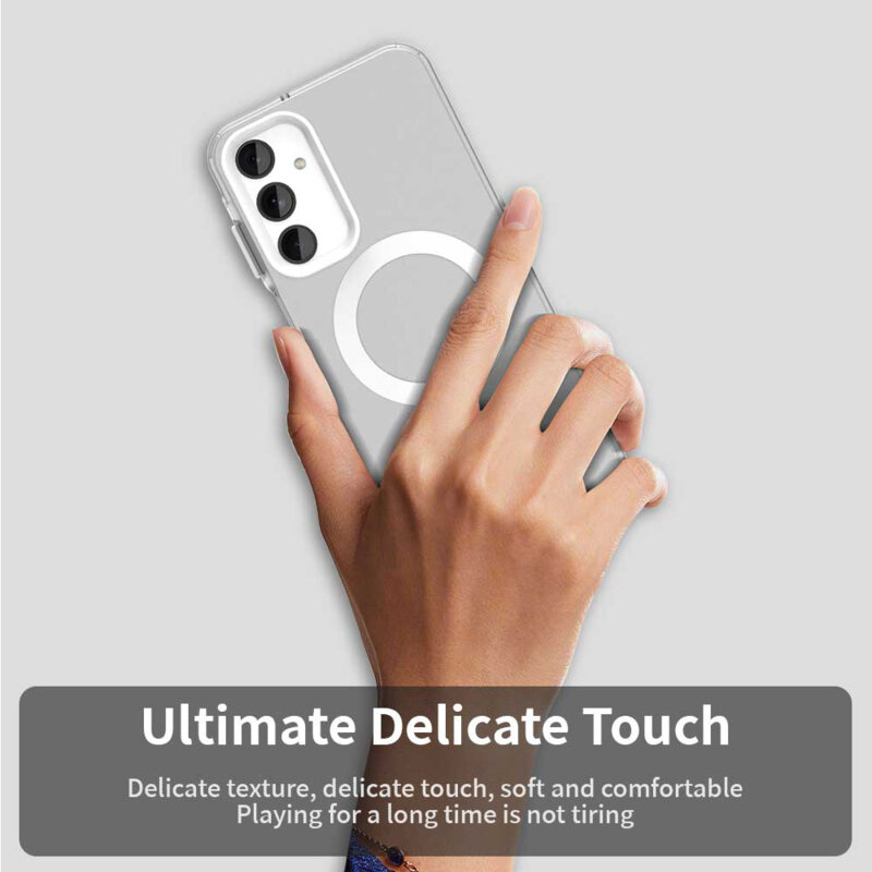 Husa Samsung Galaxy A25 5G Techsuit CandyCase MagSafe, alb