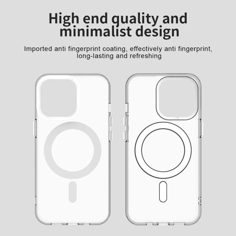 Husa iPhone 14 Pro Techsuit CandyCase MagSafe, alb