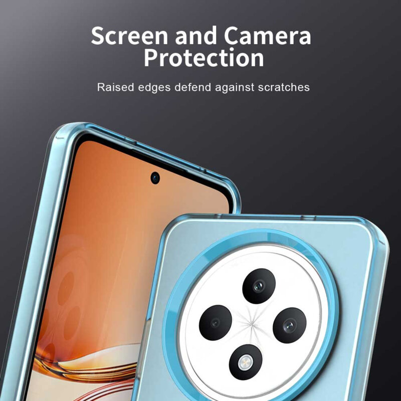 Husa Oppo A40 4G Techsuit CandyCase MagSafe, albastru