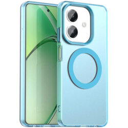 Husa Oppo A60 5G Techsuit CandyCase MagSafe, albastru