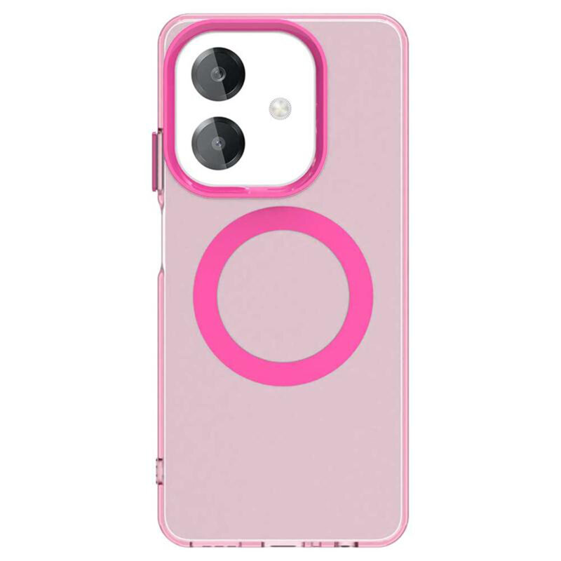 Husa Oppo A60 5G Techsuit CandyCase MagSafe, roz
