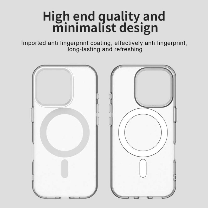 Husa iPhone 15 Pro Techsuit CandyCase MagSafe, alb