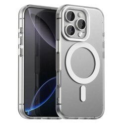 Husa iPhone 16 Pro Techsuit CandyCase MagSafe, alb