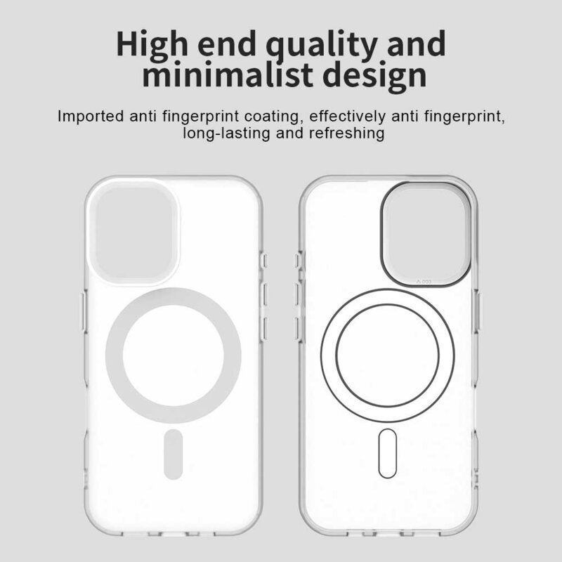 Husa iPhone 16 Techsuit CandyCase MagSafe, alb