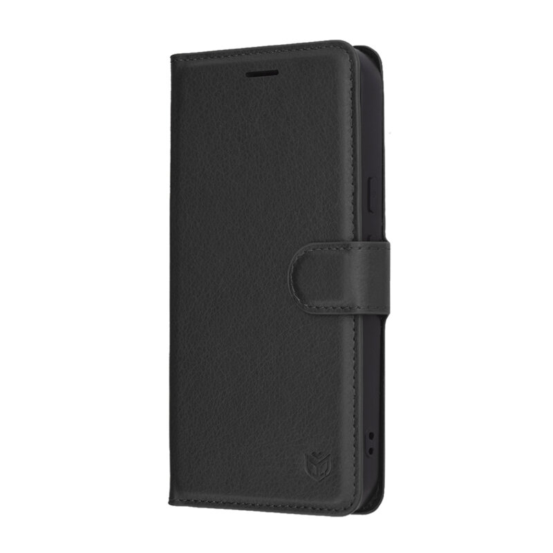Husa Google Pixel 10 Techsuit Leather Folio, negru