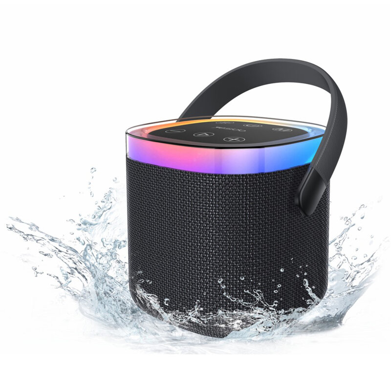 Boxa Bluetooth waterproof, RGB Yesido, 1800mAh, YSW25, negru