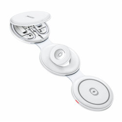 Statie incarcare wireless 5in1 pliabila Yesido DS29, 15W, alb