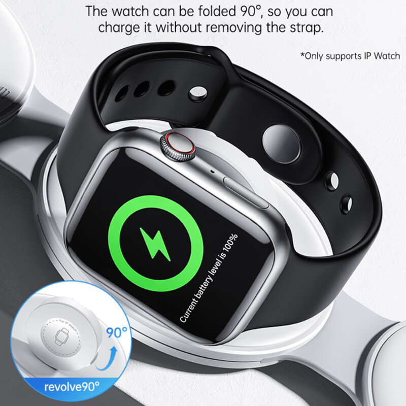 Statie incarcare wireless 5in1 pliabila Yesido DS29, 15W, alb