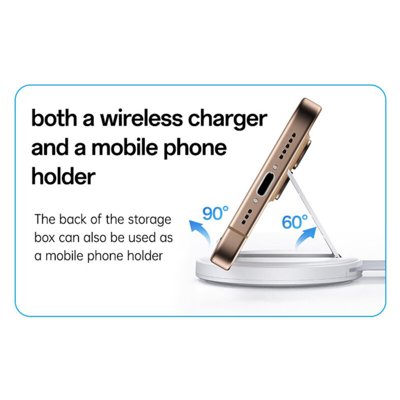 Statie incarcare wireless 5in1 pliabila Yesido DS29, 15W, alb