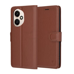 Husa Honor 400 Techsuit Leather Folio, maro