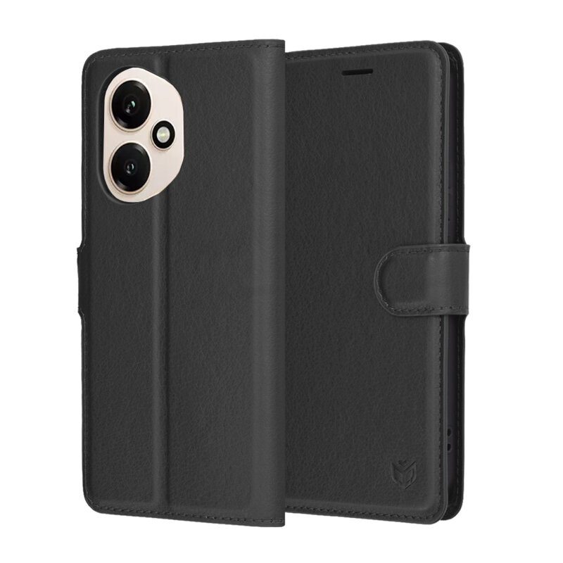 Husa Honor 400 Techsuit Leather Folio, negru