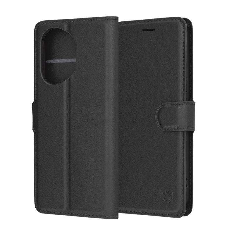 Husa Honor 400 Techsuit Leather Folio, negru