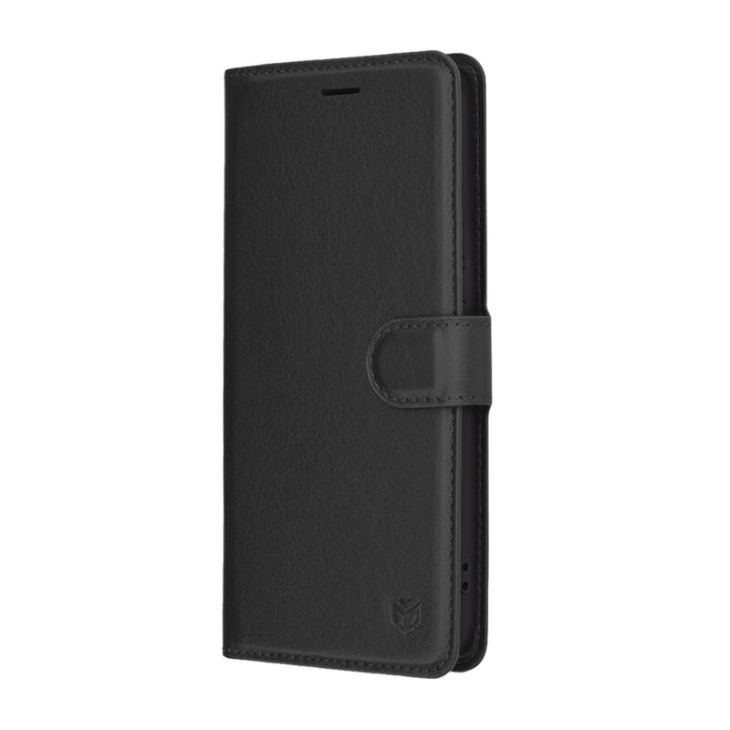 Husa Honor 400 Pro Techsuit Leather Folio, negru