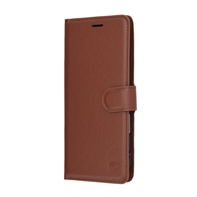 Husa iPhone 17 Air Techsuit Leather Folio, maro