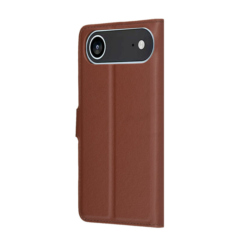 Husa iPhone 17 Air Techsuit Leather Folio, maro
