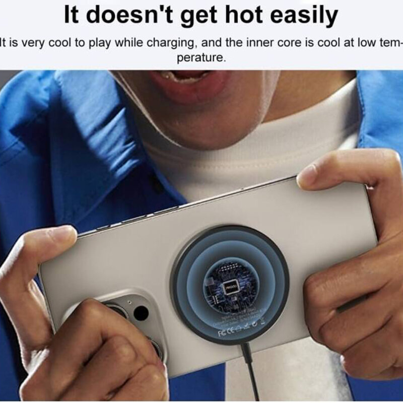 Statie incarcare wireless iPhone, magnetica Yesido DS21, 15W