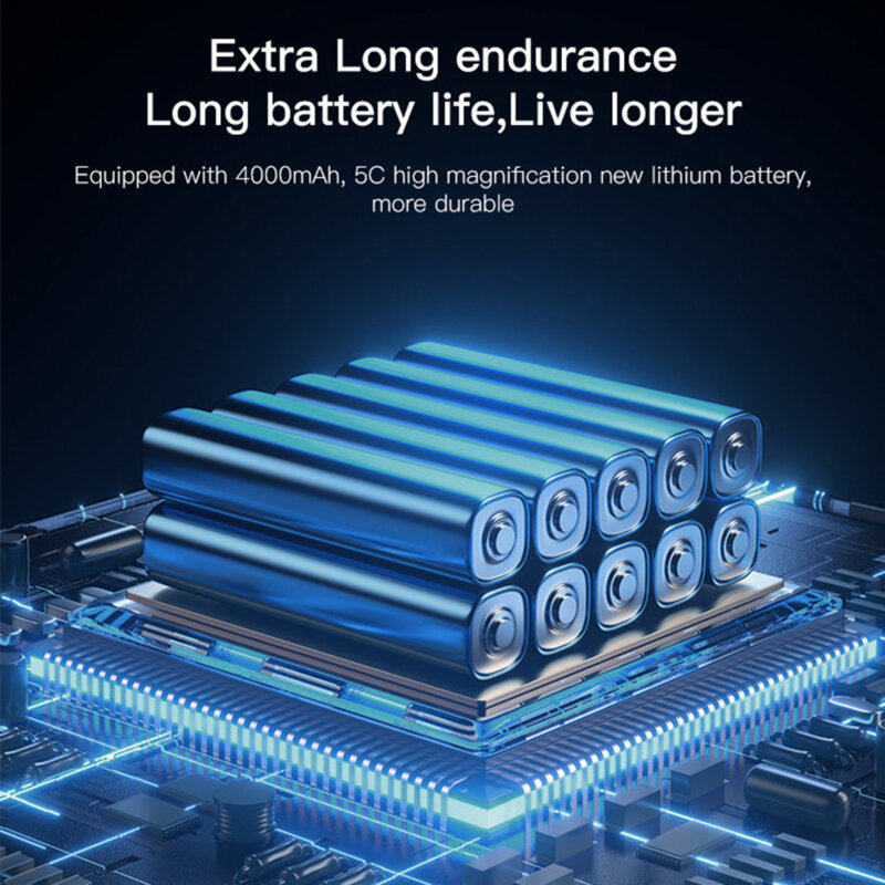 Compresor auto portabil cu ecran LED Yesido (VC04), negru