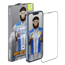 Folie iPhone 14 Plus Blueo Anti-Reflective HD Glass, negru