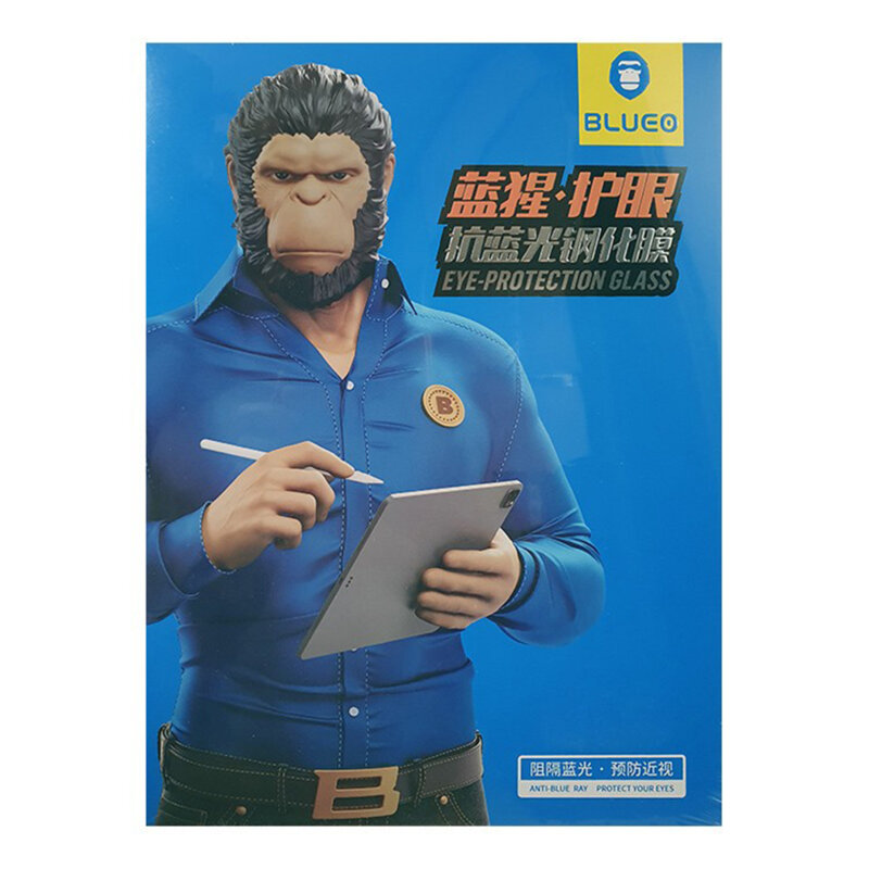 Folie iPad Pro 11 (2024) Blueo Anti-Blue Tempered Glass transparenta