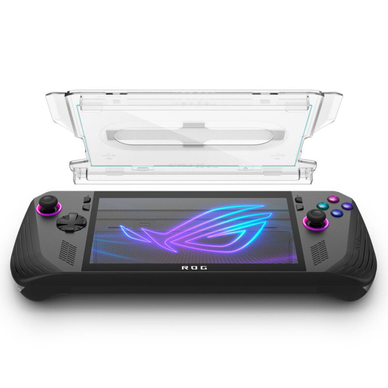 [Pachet 2x] Folie sticla Asus ROG Ally X Spigen Glas.tR EZ-FIT, transparenta