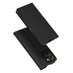 Husa Motorola Moto G86 Techsuit Magskin Book, negru