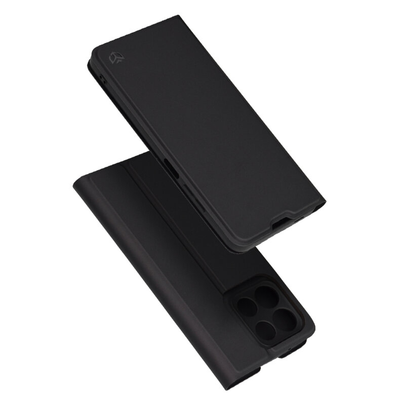 Husa Motorola Moto G86 Techsuit Magskin Book, negru