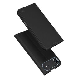 Husa iPhone 17 Air Techsuit Magskin Book, negru