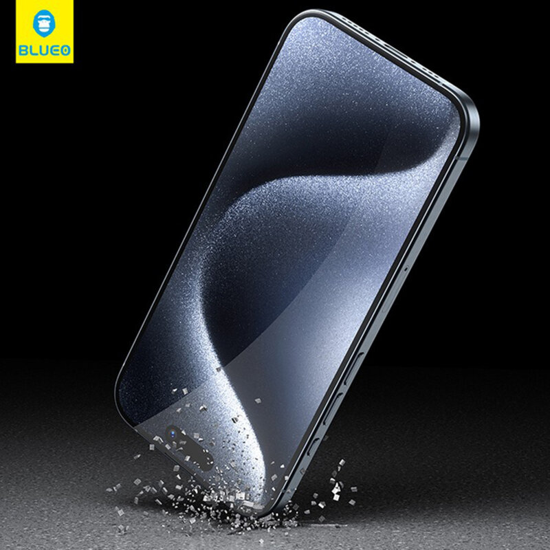Folie iPhone 15 Pro Max Blueo Anti-Broken Glass, negru